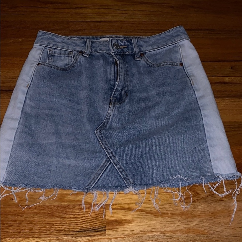 PacSun denim skirt